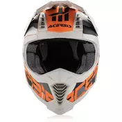 Cross Enduro Motorcycle Мотошлем in Acerbis Fiber X-RACER VTR Orange Gold