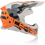 Cross Enduro Motorcycle Мотошлем in Acerbis Fiber X-RACER VTR Orange Gold