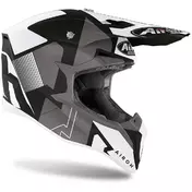 Cross Enduro Motorcycle Мотошлем Airoh WRAAP Raze Matt Black