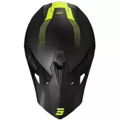 Motocross Enduro Мотошлем Shot PULSE ELEMENT Yellow Black Matt