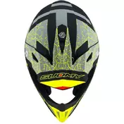 Suomy X-WING REEL Matt Fluo Yellow Cross Enduro Motorcycle Мотошлем