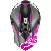 Kappa KV49 R GREAT Cross Motorcycle Мотошлем Matt Black Pink