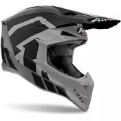 Airoh WRAAAP REALOADED Matt Anthracite Cross Enduro Motorcycle Мотошлем