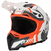Acerbis PROFILE 5 Cross Enduro Motorcycle Мотошлем White Orange