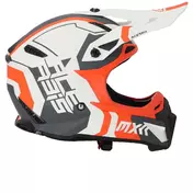 Acerbis PROFILE 5 Cross Enduro Motorcycle Мотошлем White Orange