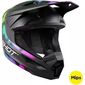 Motocross Enduro Мотошлем Shot RACE NITRO Matt Black