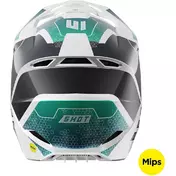 Motocross Enduro Мотошлем Shot RACE PHASER Blue Turquoise Pearl