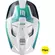 Motocross Enduro Мотошлем Shot RACE PHASER Blue Turquoise Pearl