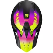 Motocross Enduro Мотошлем Shot PULSE X-TREM Pink Yellow Fluorescent Matt
