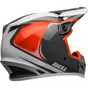 BELL MX-9 MIPS DART Charcoal Orange Moto Cross Enduro Мотошлем