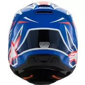 Alpinestars SM3 YOUTH WURX Kids Motocross Enduro Мотошлем Blue Red White Black Glossy