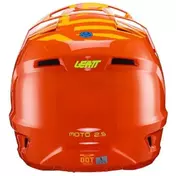 Leatt 2.5 V24 CITRUS Orange Cross Мотошлем