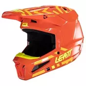 Leatt 2.5 V24 CITRUS Orange Cross Мотошлем