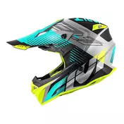 Givi 60.1 FRESH Cross Enduro Motorcycle Мотошлем Blue Black Titanium