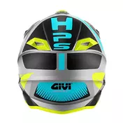 Givi 60.1 FRESH Cross Enduro Motorcycle Мотошлем Blue Black Titanium