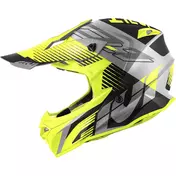 Givi 60.1 FRESH Cross Enduro Motorcycle Мотошлем Black Yellow