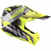 Givi 60.1 FRESH Cross Enduro Motorcycle Мотошлем Black Yellow