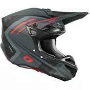 Oneal 5SRS Polyacrylite Spyke Enduro cross motorcycle Мотошлем Gray Red