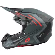 Oneal 5SRS Polyacrylite Spyke Enduro cross motorcycle Мотошлем Gray Red