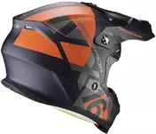 Moto Cross Enduro Scorpion VX-16 Air MACH Мотошлем Matte Black Orange