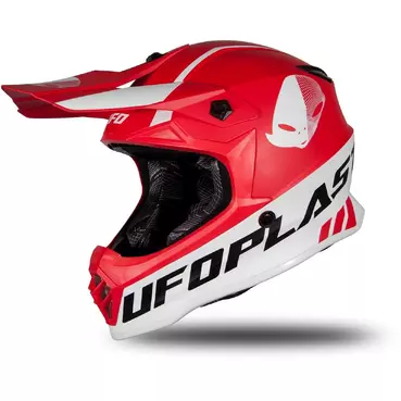 Moto Cross Мотошлем for Children Ufo Matt Red