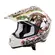 Cross Enduro One Step 2 Motorcycle Мотошлем White