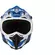 Acerbis PROFILE 5 Cross Enduro Motorcycle Мотошлем White Blue