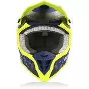 Acerbis LINEAR Cross Enduro Motorcycle Мотошлем Yellow Blue Opaque