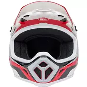 Bell MX-9 MIPS RIFT Motocross Enduro Мотошлем Red White Gloss