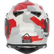 Acerbis LINEAR 2206 White Grey Cross Motorcycle Мотошлем