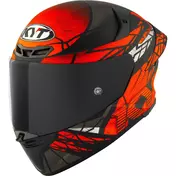 Kyt TT-REVO COMBUSTION Orange Full Face Motorcycle Мотошлем