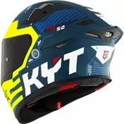Kyt TT-REVO FUSELAGE Full Face Motorcycle Мотошлем Matt Yellow