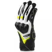 Clover RAPTOR 3 Motorcycle мотоперчатки White Yellow Black