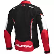 Ixon STRIKER AIR WP Summer Motorcycle мотокуртка Black White Red