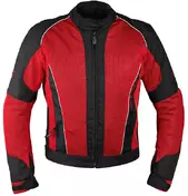 Motorcycle мотокуртка In A-Pro Summer Perforated OZONE Black Red