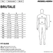 Rebelhorn BRUTALE Summer Motorcycle мотокуртка Black