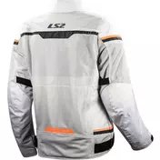 LS2 Summer Perforated Motorcycle мотокуртка Riva Lady Light Gray Orange