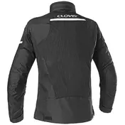 Clover AIRJET 5 MESH SPORT Perforated Motorcycle мотокуртка Black White