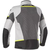 Clover AIRJET 5 LADY MESH Perforated Women's Motorcycle мотокуртка Grey Yellow