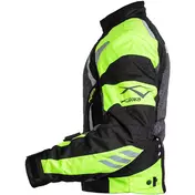 Motorcycle мотокуртка in A-Pro Summer Perforated Scirocco Fabric with Removable Black Yellow Menbrana