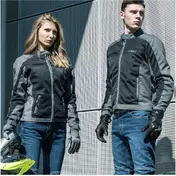Hevik Urban Scirocco Lady Ligth Black Perforated Woman Fabric Motorcycle мотокуртка