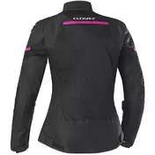 Clover AIRJET 5 LADY MESH Perforated Women's Motorcycle мотокуртка Black Fuchsia