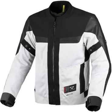 Macna Empire 2.0 Light Grey Black Motorcycle мотокуртка