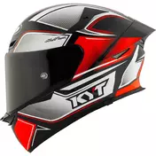 Kyt TT-REVO TOURIST Full Face Motorcycle Мотошлем Fluorescent Red