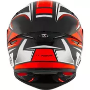 Kyt TT-REVO TOURIST Full Face Motorcycle Мотошлем Fluorescent Red