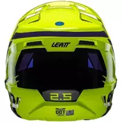 Leatt 2.5 V25 ARGON Green Moto Cross Мотошлем