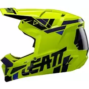 Leatt 2.5 V25 ARGON Green Moto Cross Мотошлем