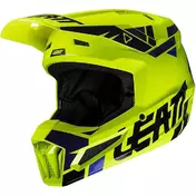 Leatt 2.5 V25 ARGON Green Moto Cross Мотошлем