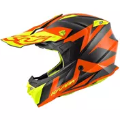 Kappa KV49 R GREAT Cross Motorcycle Мотошлем Black Orange