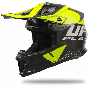 Moto Cross Мотошлем Ufo INTREPID Black Yellow